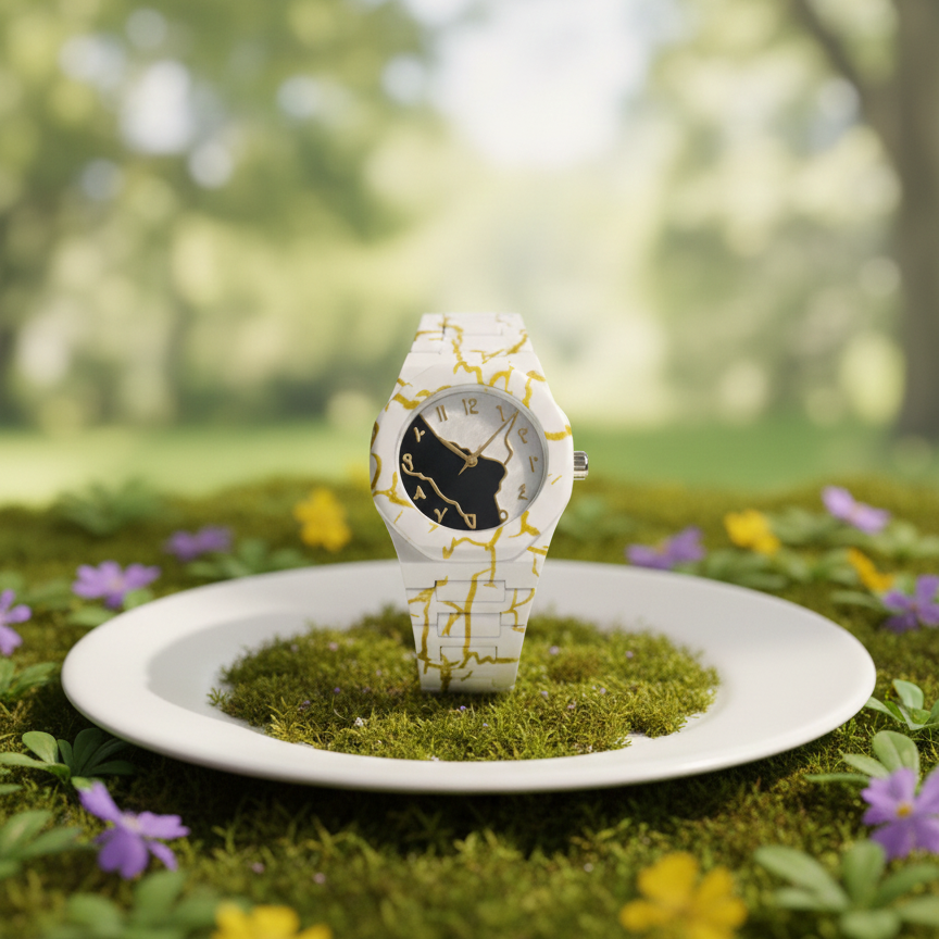 Aura Watch with Double-Design & Dual-Colour Innovation – The Art of Two Faces, One Soul (metal)